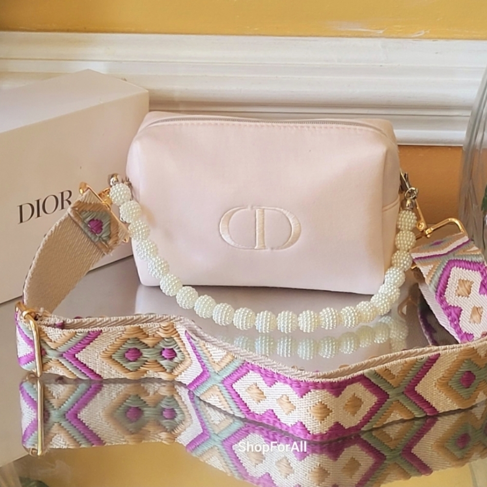 Dior Beauty CD Cosmetic Pouch to Crossbody Bag - Picture 13 of 16